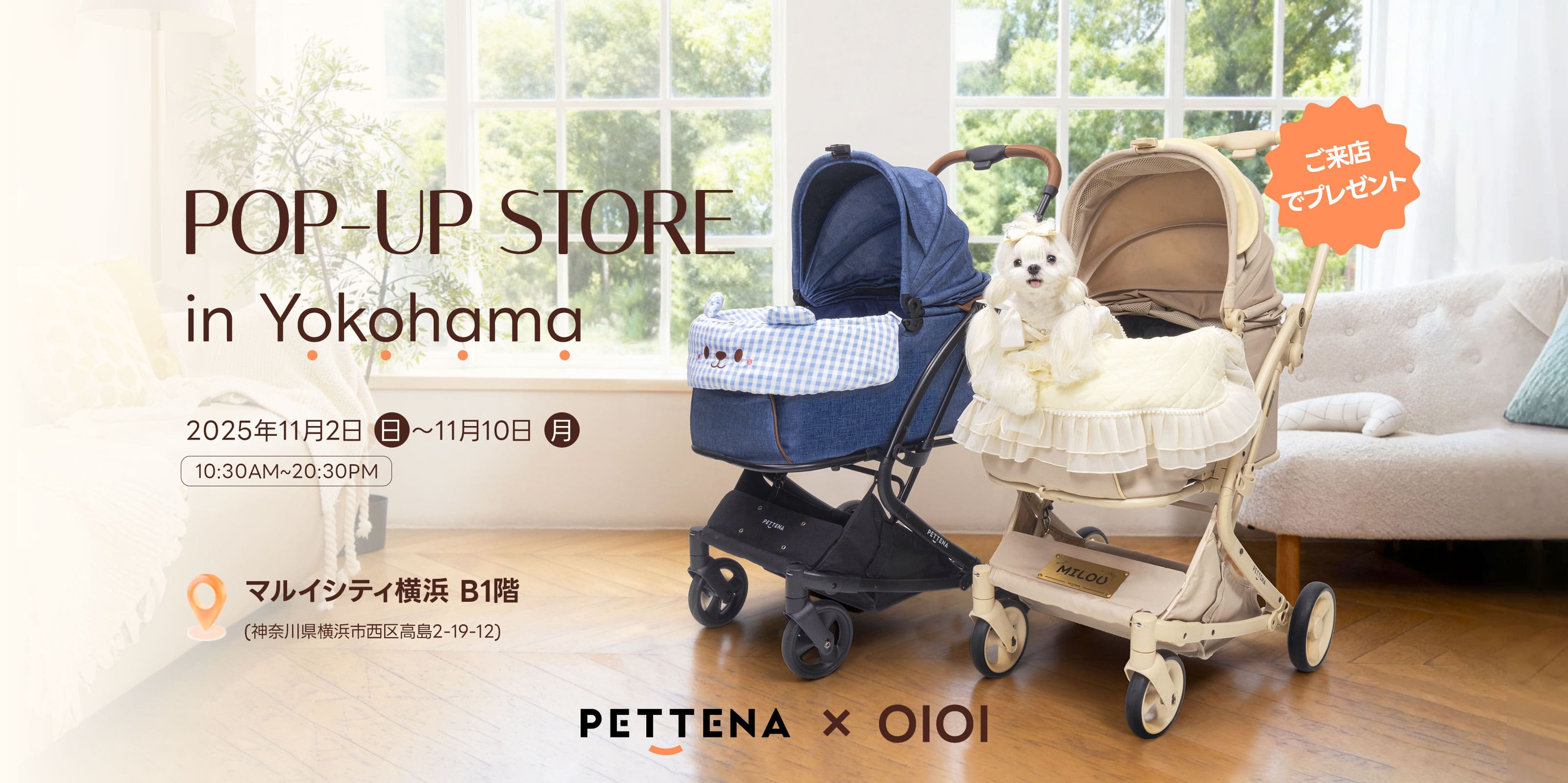 POP-UP STORE in Yokohama 開催のお知らせ