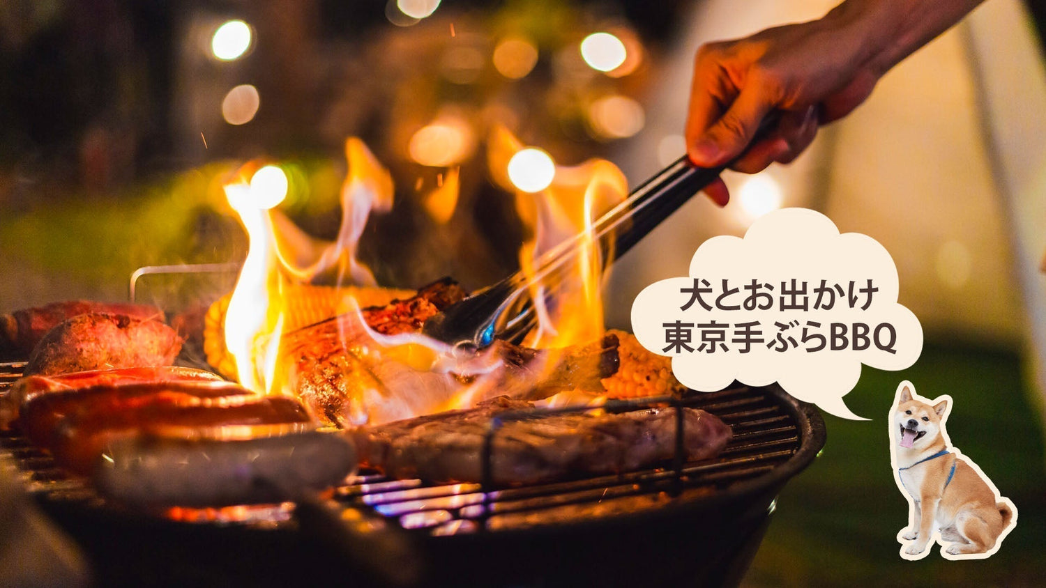 犬と手ぶらで楽しめる東京バーベキュー
