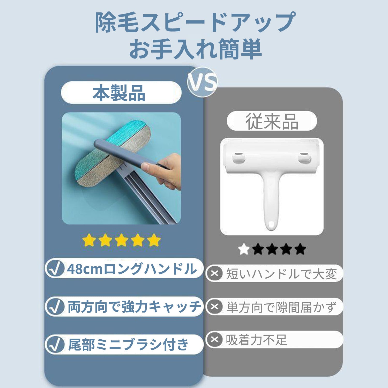 PETTENA Select 3役ペット除毛クリーナー