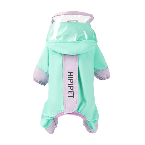 PETTENA Select 反射付き4脚防水レインコート