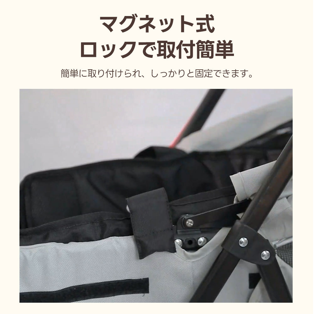 PETTENA ファンシート ペットカート エアコン カート ペットカートファンシート 冷感シート 扇風機