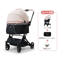 【SNS限定】PETTENA MILOU - ワンタッチで全部折りたためる分離型ペットカート