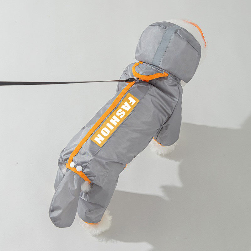 PETTENA Select ツートンカラー犬用レインコート