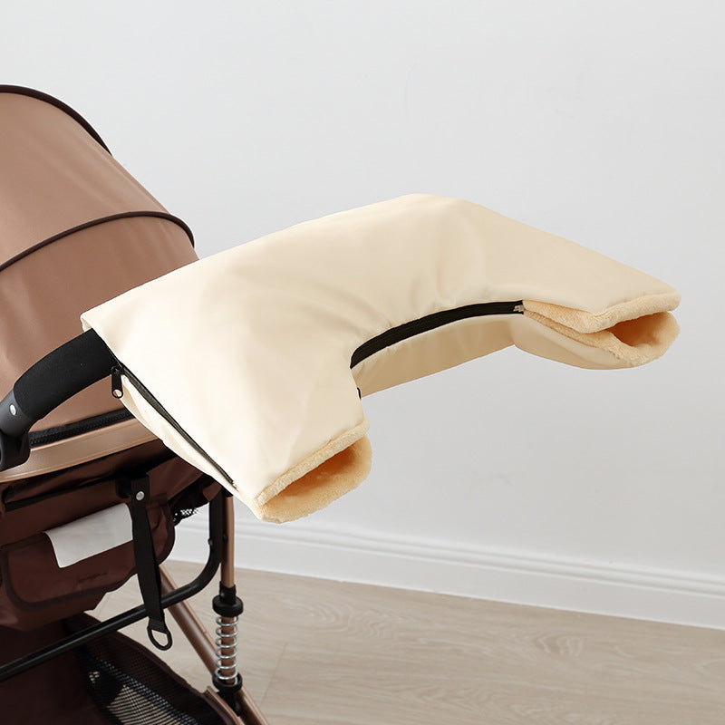 PETTENA ペットカートハンドマフ 防風防水 ジッパー付き