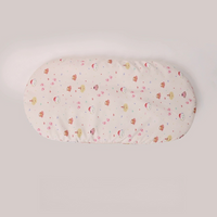 ペットの肌に触れる面を可愛く飾る、肌触りの良い素材を使用した専用マット。取り外しが簡単で、洗い替えや季節の模様替えにも最適なデザイン。