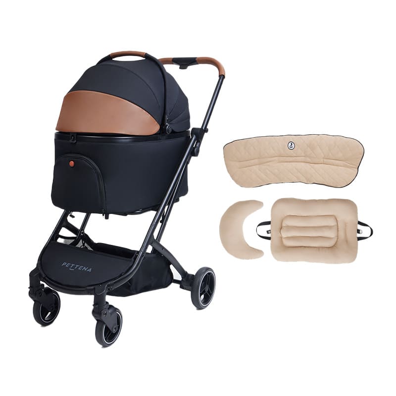 「X-FOLD」折りたたみ式多機能ペットカート - PETTENA ORION