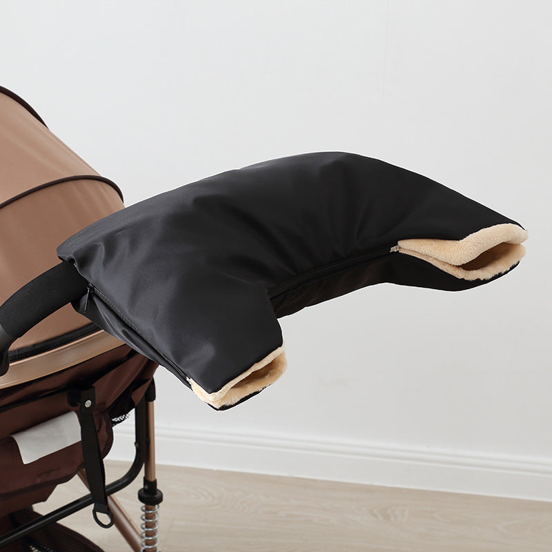 PETTENA ペットカートハンドマフ 防風防水 ジッパー付き