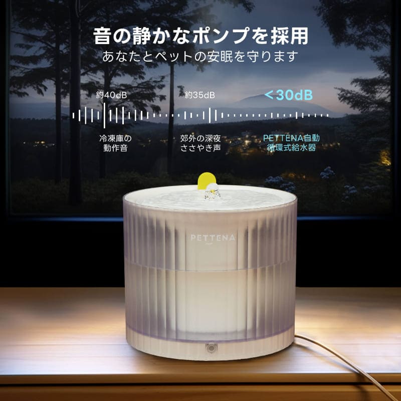 ペット自動循環式給水器
