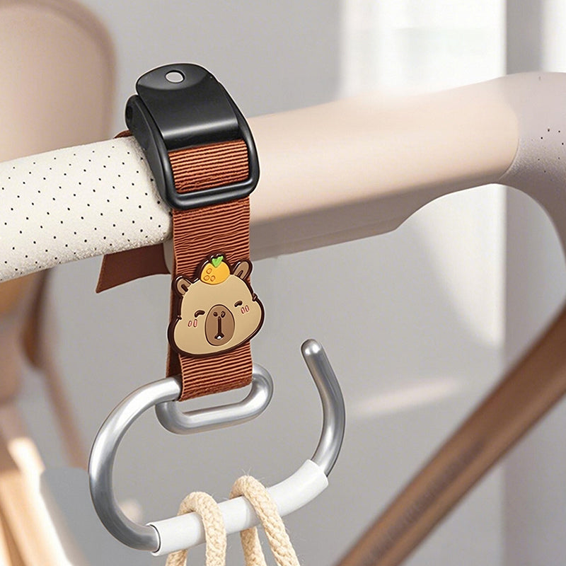 【ズレない強力固定】ペットカート用フック 選べる高見えデザイン