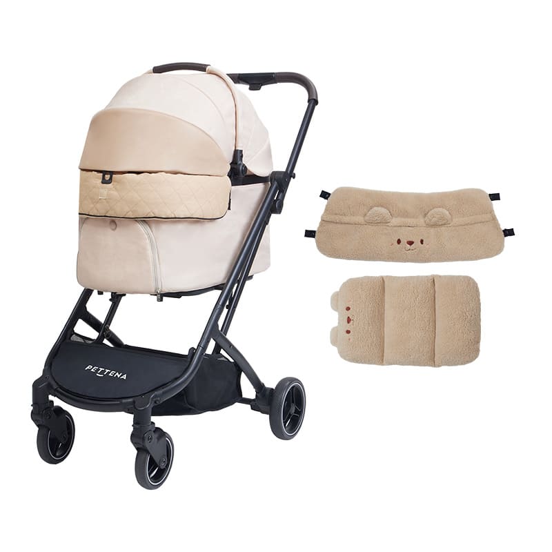 「X-FOLD」折りたたみ式多機能ペットカート - PETTENA ORION