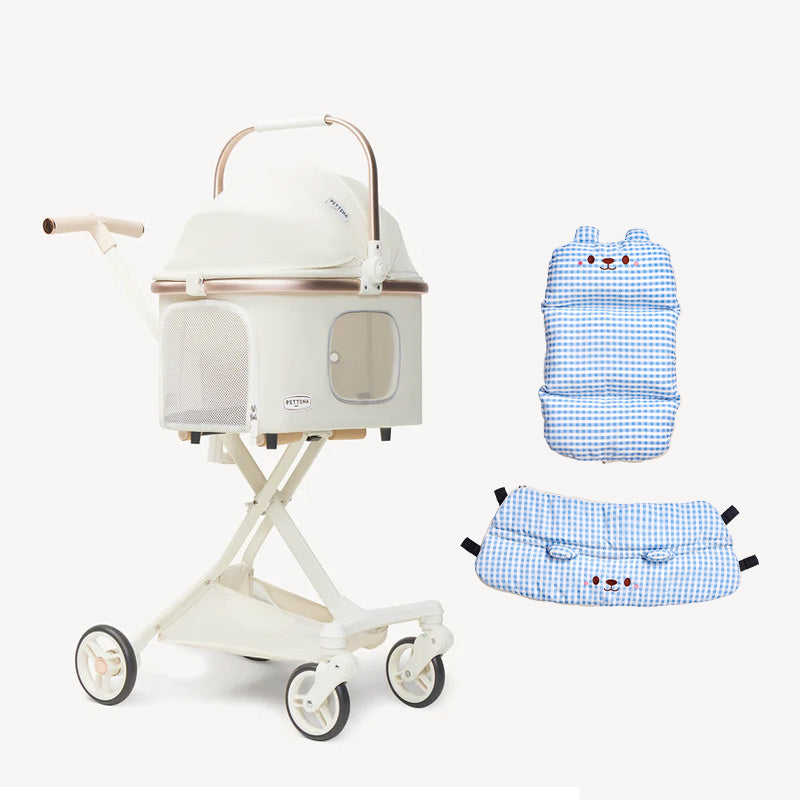 犬バギーと冷感クッションセット