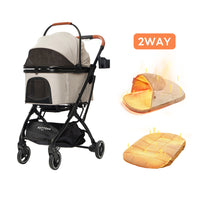 折りたたみ可能分離型ペットカート - PETTENA KNIGHT