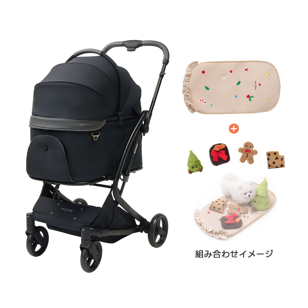 ワンタッチで全部折りたためる分離型ペットカート - PETTENA MILOU