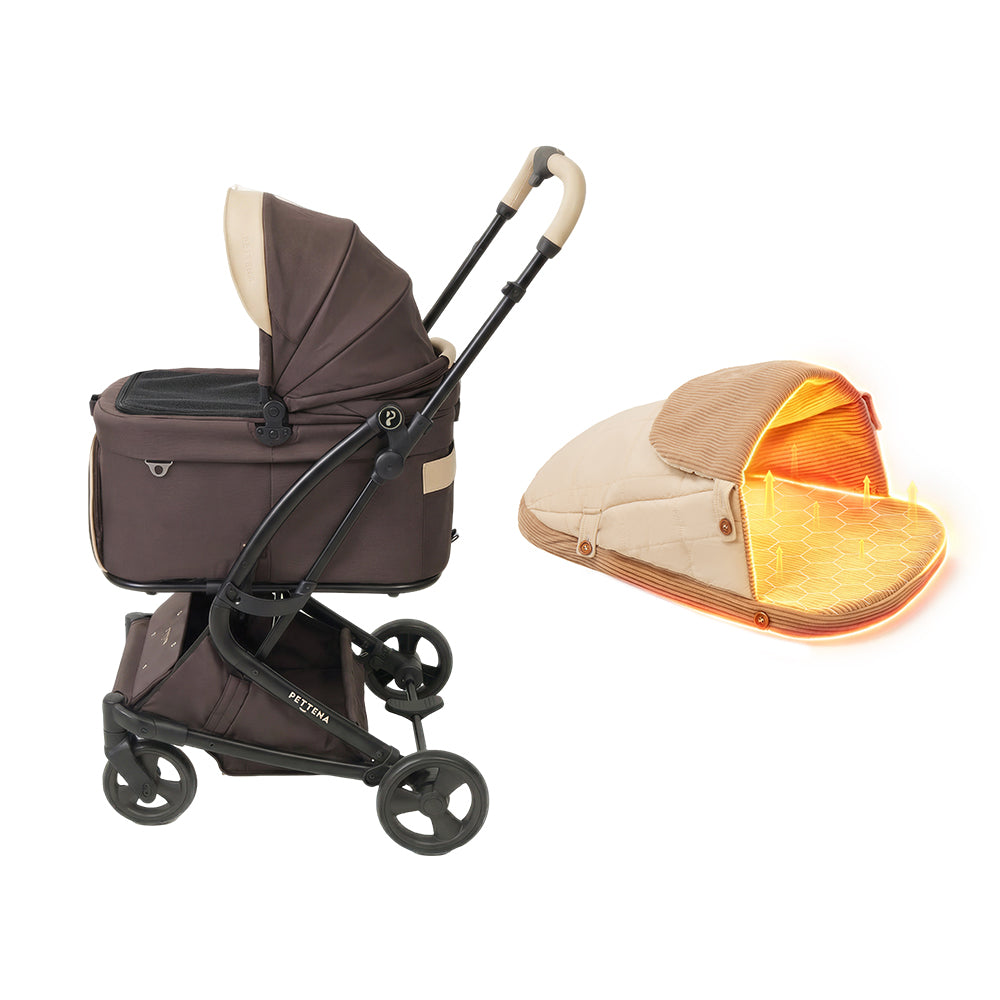 PETTENA MILOU Small Size - 【獣医師推奨】電車OKの最上級ペットカート