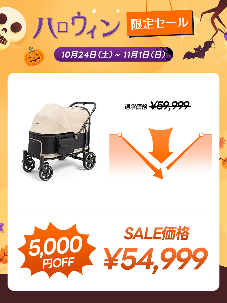 大型犬・多頭飼い向け スロープ付き(耐荷重55kg) - PETTENA TITAN