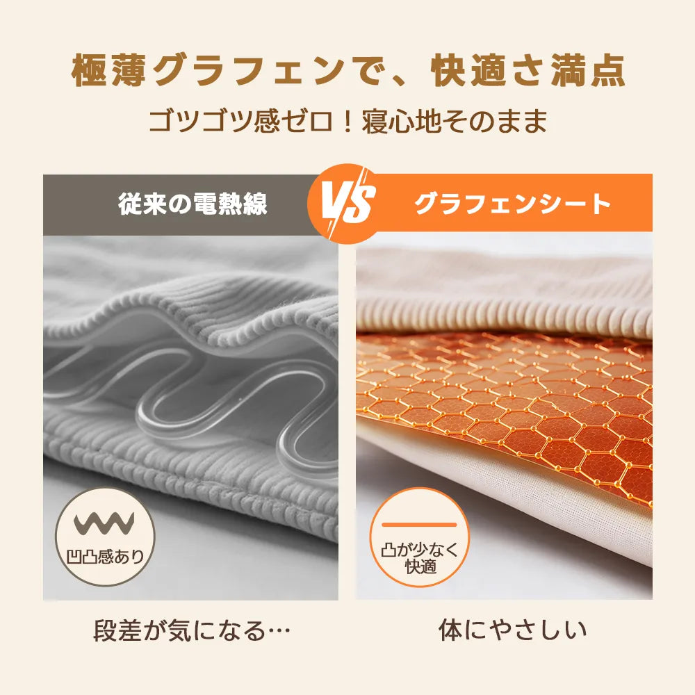 PETTENA ペットカート用ヒーターマット|4段階調節・グラフェン採用