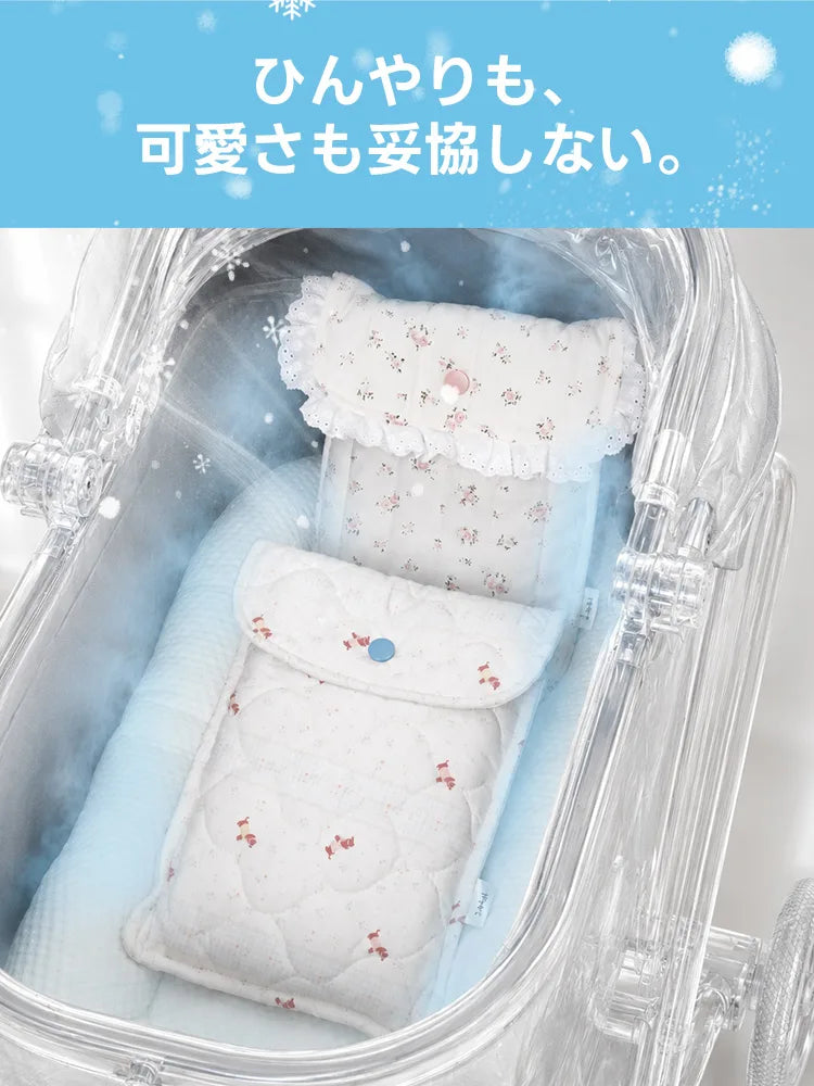 ペットカート アイスポーチ(保冷剤付き 防水生地 選べるデザイン)- PETTENA