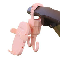 ペットカート バギーフック スマホホルダー(2WAY 荷物掛け)- PETTENA