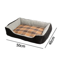 PETTENA Select ラタン風マット付き犬猫用ベッド