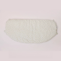 癒やし系のパンダ柄をあしらったグリーンペットカート用あごのせクッション。背中の蒸れを防ぐ通気性素材で、見た目の可愛さと快適な座り心地を両立。