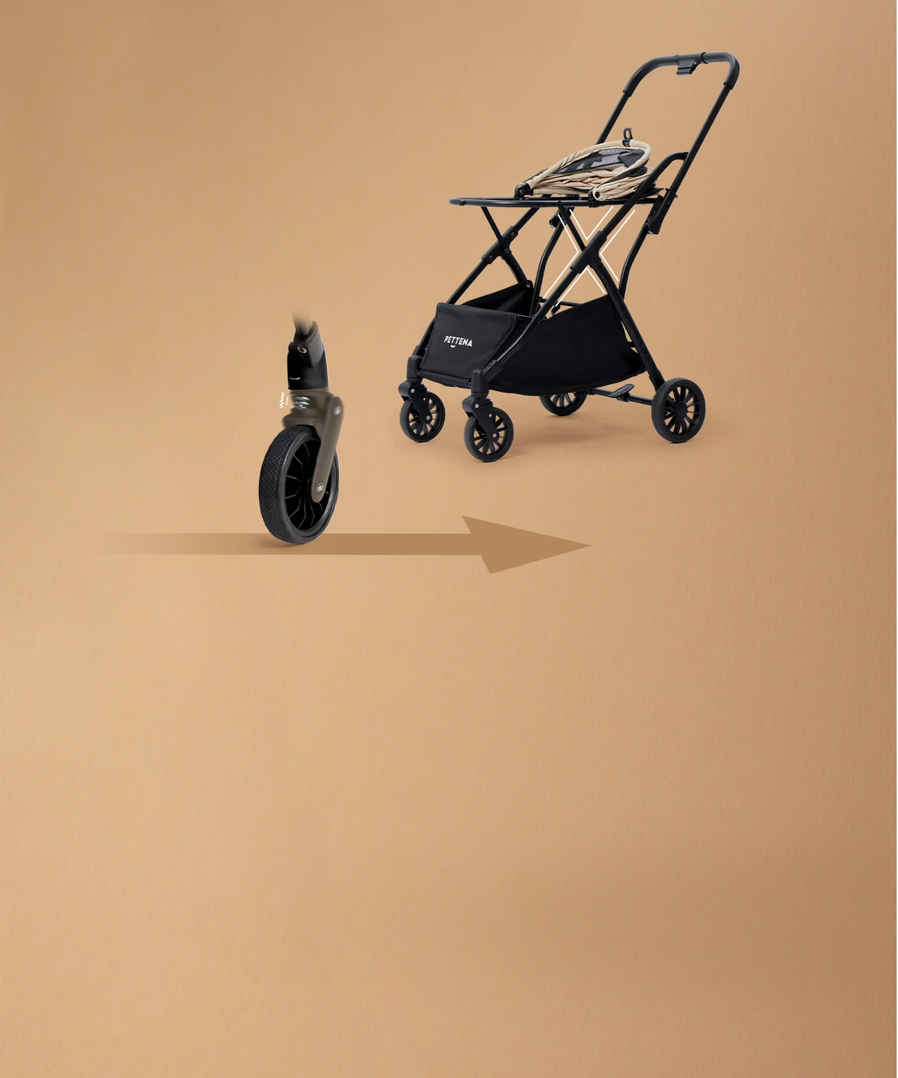 ペットカートの安心設計