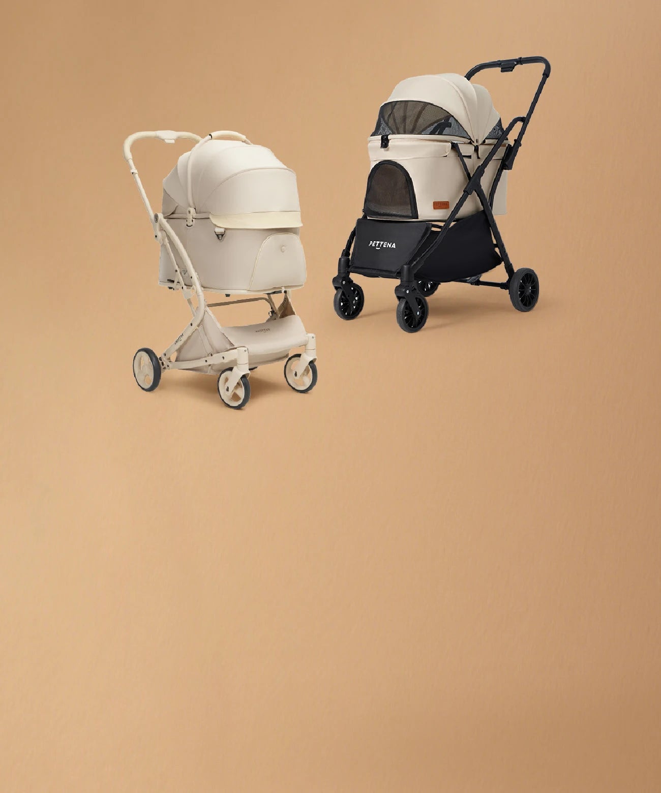 おしゃれなペットカート