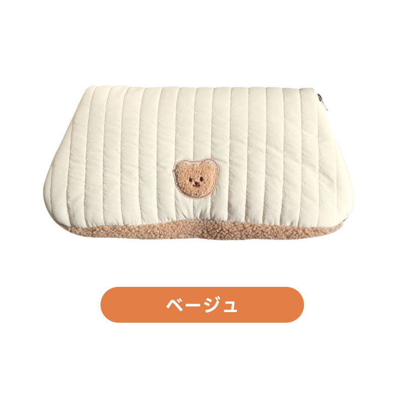 【広げてマットになる】ペットカート用 ハンドル防寒カバー