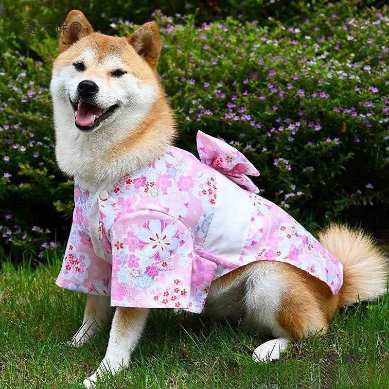 PETTENA Select 和風犬用アート着物(小型犬対応)