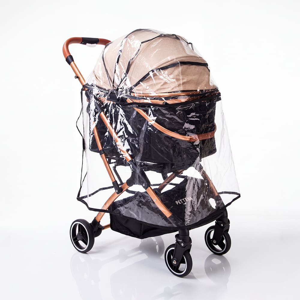ペットカート レインカバー 【 MILOU(all sizes) /ORION/KNIGHT/NEWTON用】 - PETTENA