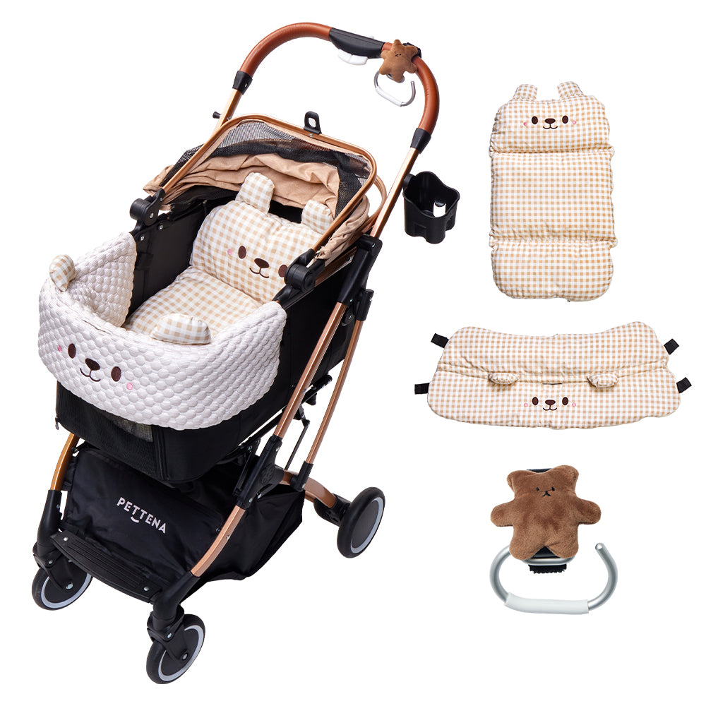 折畳可能分離式ペットカート-KNIGHT