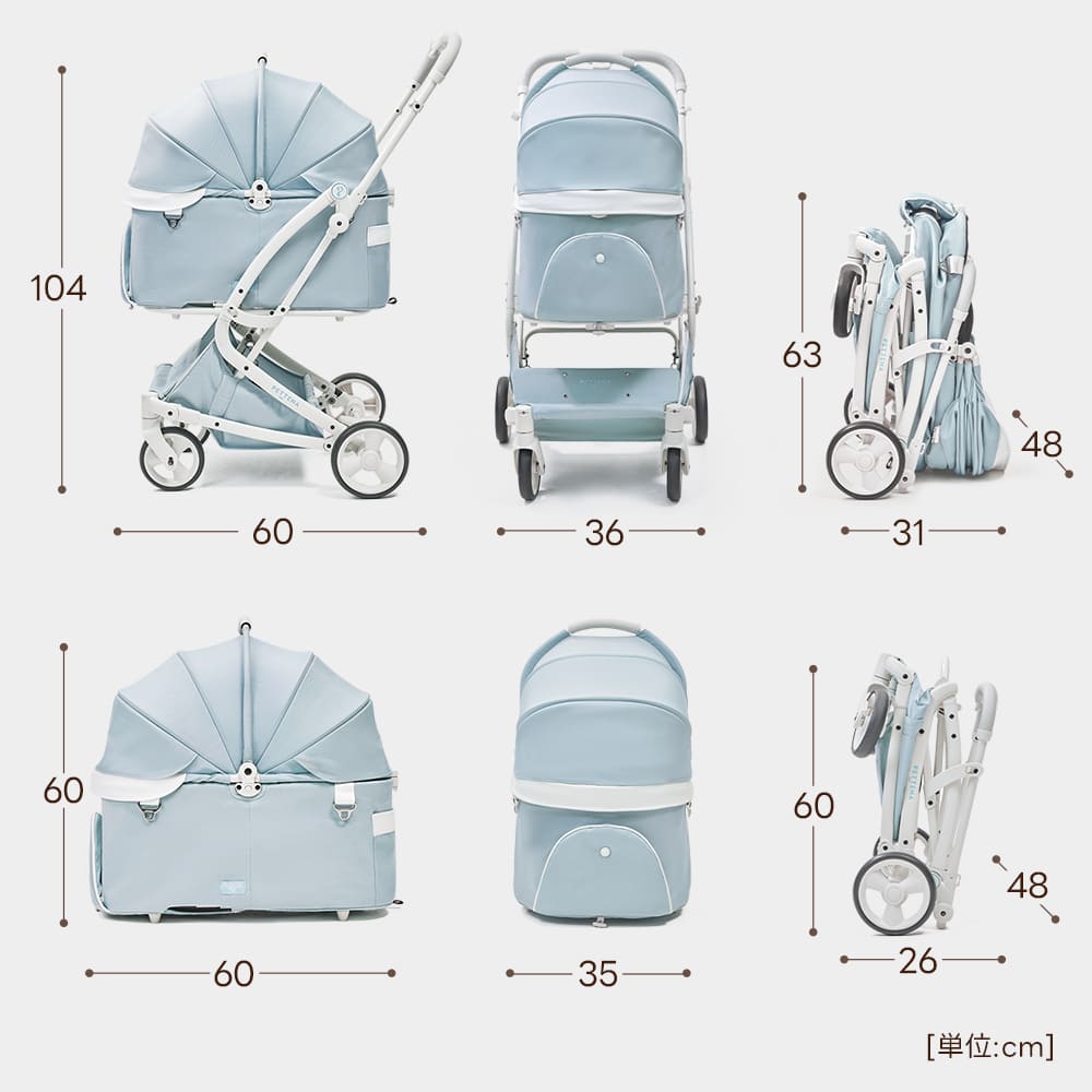 【SNS限定】PETTENA MILOU-最上級型番 新色登場 澄空ブルー