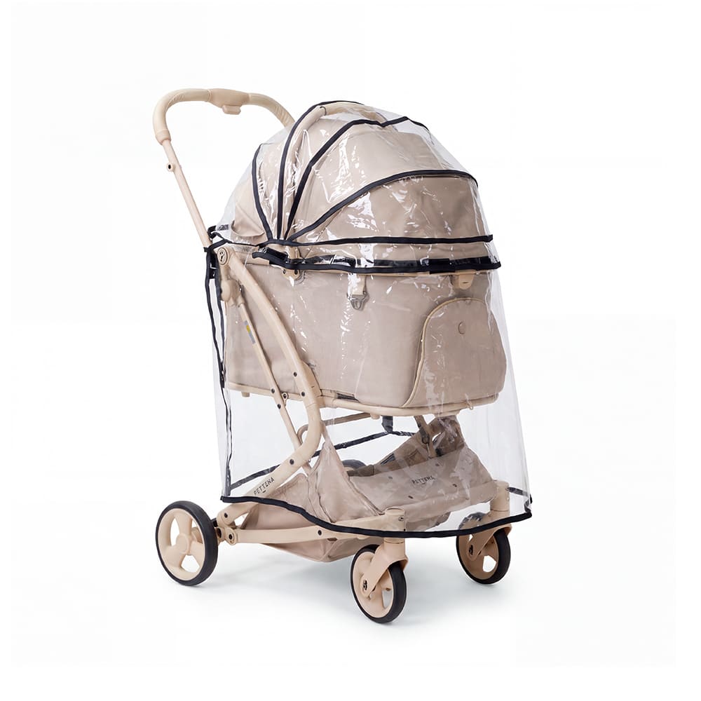 ペットカート レインカバー 【 MILOU(all sizes) /ORION/KNIGHT/NEWTON用】 - PETTENA