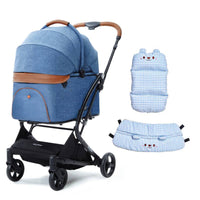 ワンタッチで全部折りたためる分離型ペットカート - MILOU