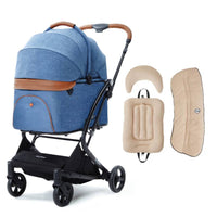 ワンタッチで全部折りたためる分離型ペットカート - MILOU