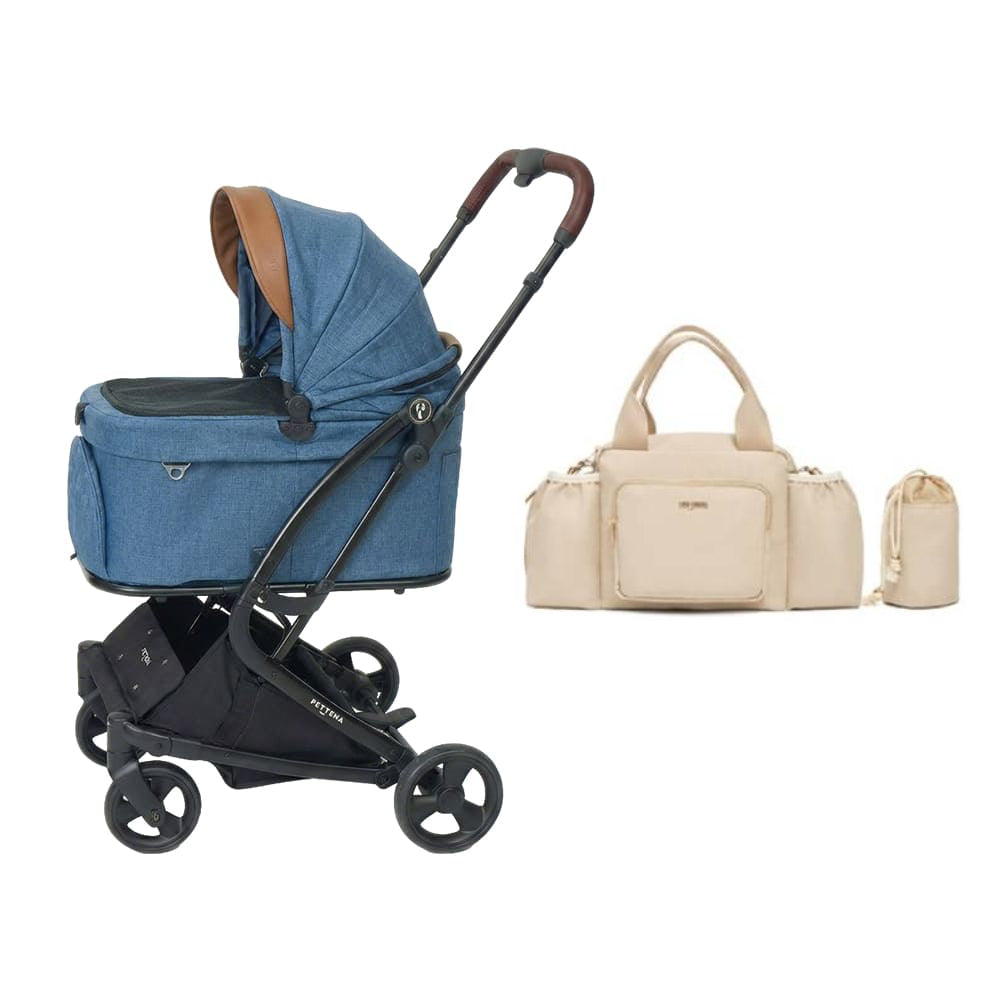 ペットカート MILOU Small Size + ハンドルバッグ 3WAY スマート収納
