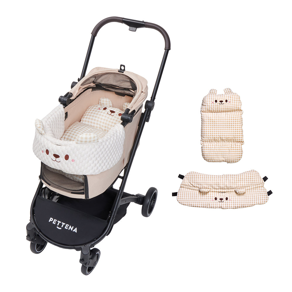 ペットカート ORION + クッション かわいいクマ 2点セット