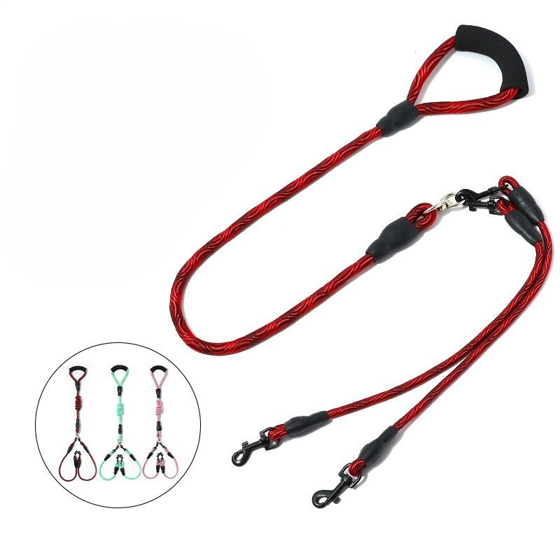 PETTENA Select 犬 リード 2匹用2頭引き