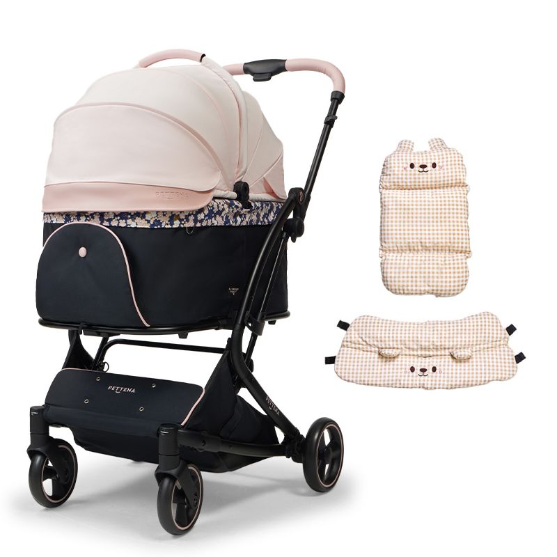 PETTENA MILOU - ワンタッチで全部折りたためる分離型ペットカート