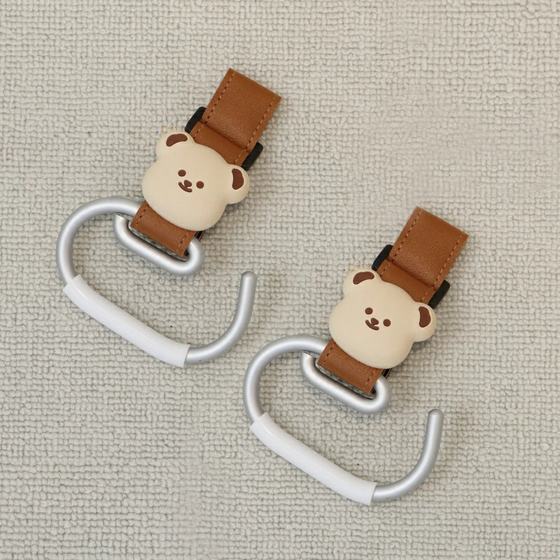 【ズレない強力固定】ペットカート用フック 選べる高見えデザイン