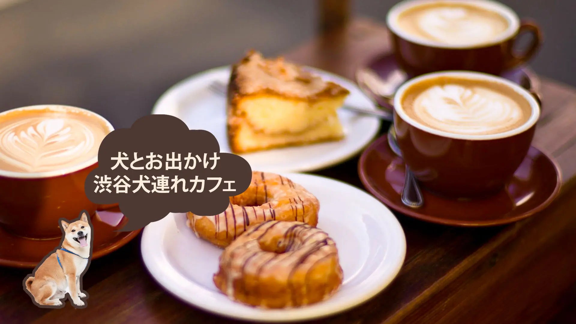渋谷の犬連れカフェ