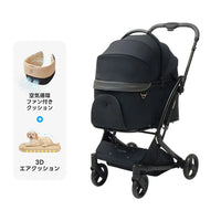 ワンタッチで全部折りたためる分離型ペットカート - PETTENA MILOU