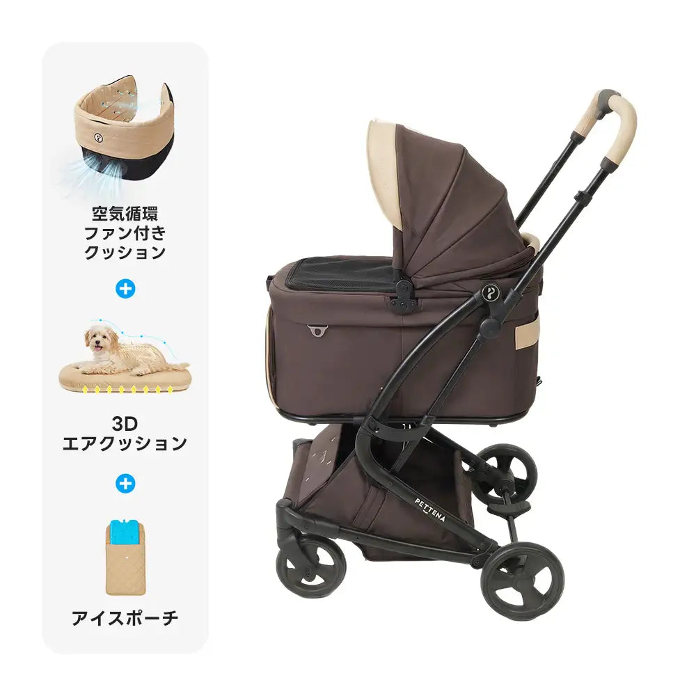 電車OKの最上級型番 - PETTENA MILOU Small Size
