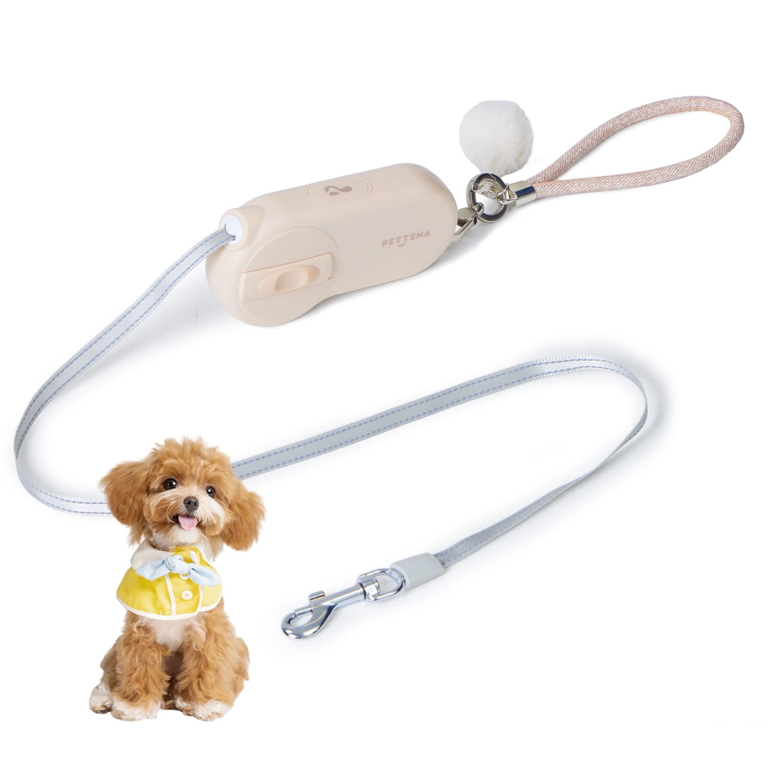 犬用伸縮リード 軽量ハンドグリップ式 - PETTENA AirHold