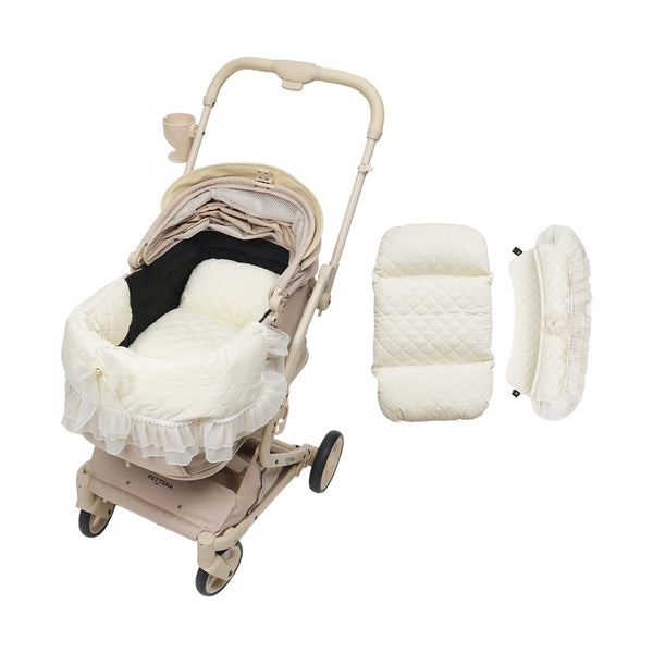 MILOU カーキ+プリンセス風クッションセット