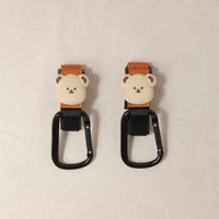 ［新作登場］冬のお出かけ準備！ペットカートフック 可愛らしい小動物デザイン