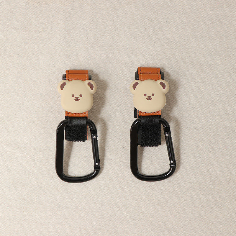［新作登場］冬のお出かけ準備！ペットカートフック 可愛らしい小動物デザイン