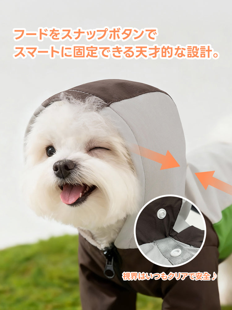 PETTENA Select ペット犬服 裏起毛ジャケット