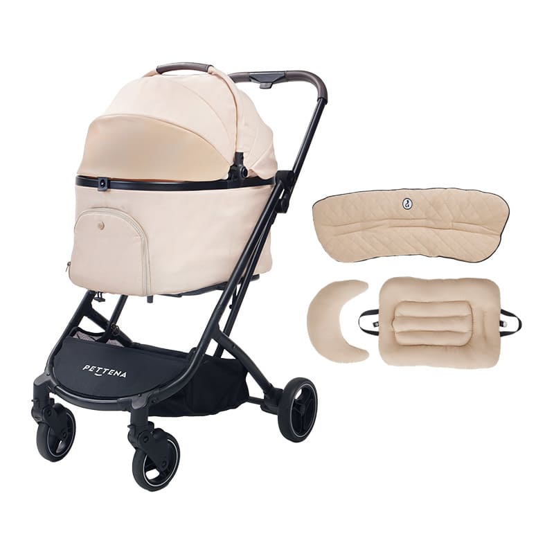 ドライブ派に人気】ORIONペットカート｜分離式＆あごのせクッション