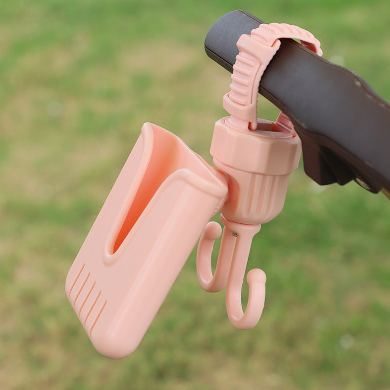 ［新作登場］冬のお出かけ準備！PETTENA ペットカート用 スマホホルダー スマホ＆フック2in1