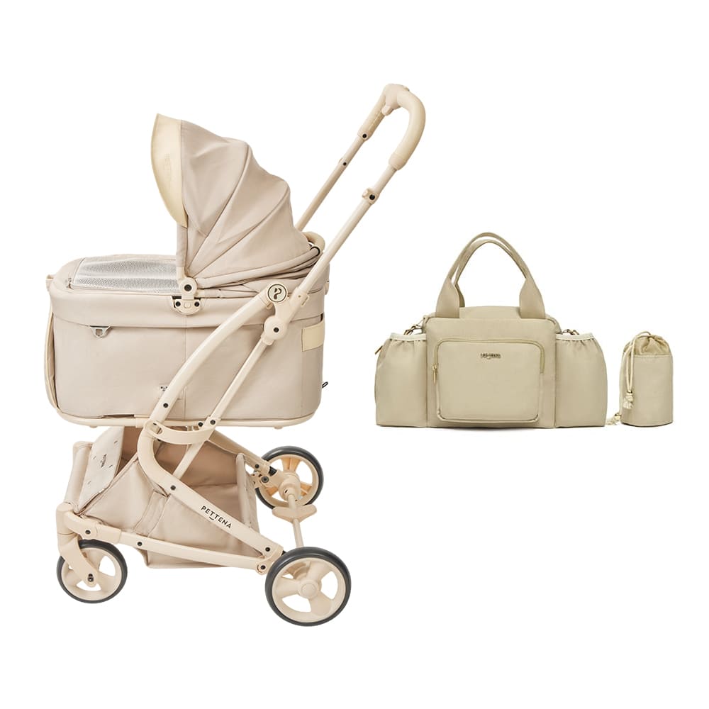 ペットカート MILOU Small Size + ハンドルバッグ 3WAY スマート収納